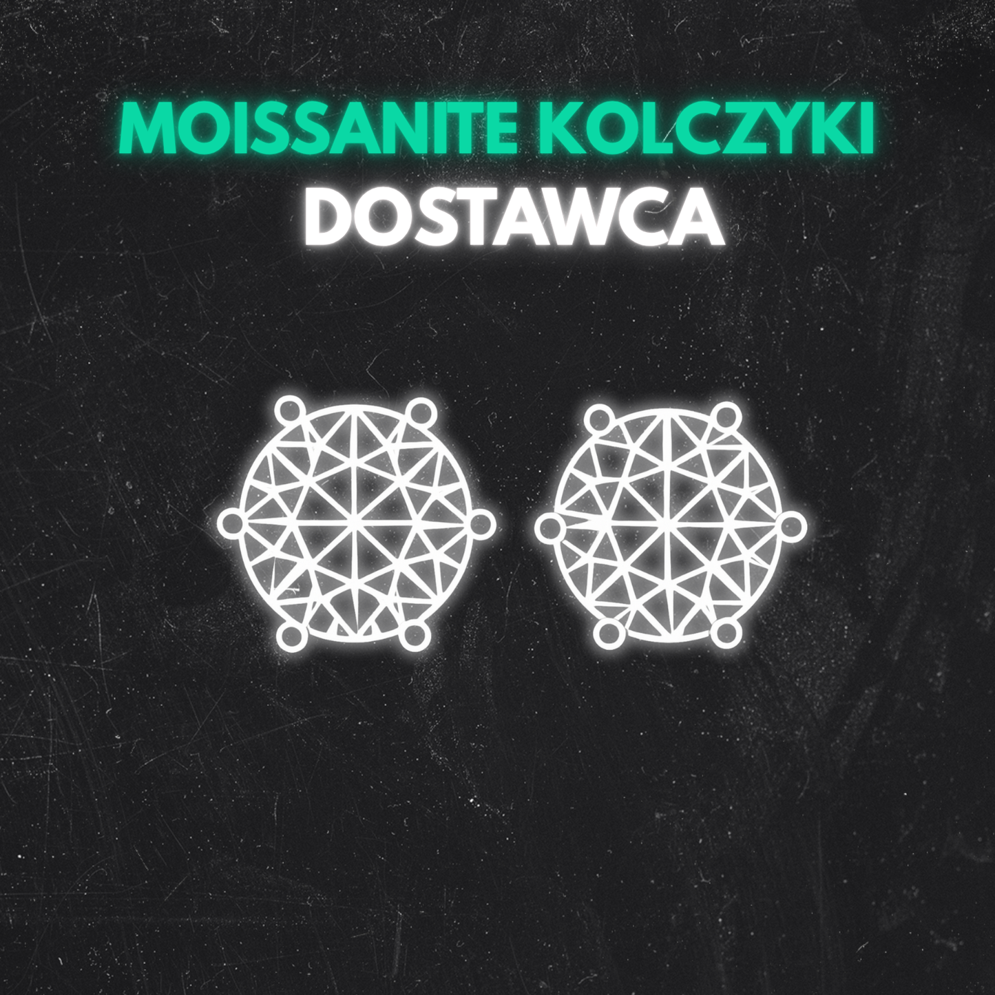 M0issanite Kolczyki