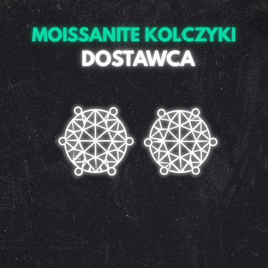 M0issanite Kolczyki